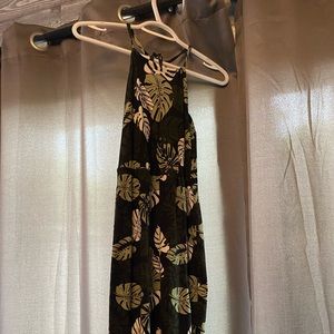 Ankle long floral dress